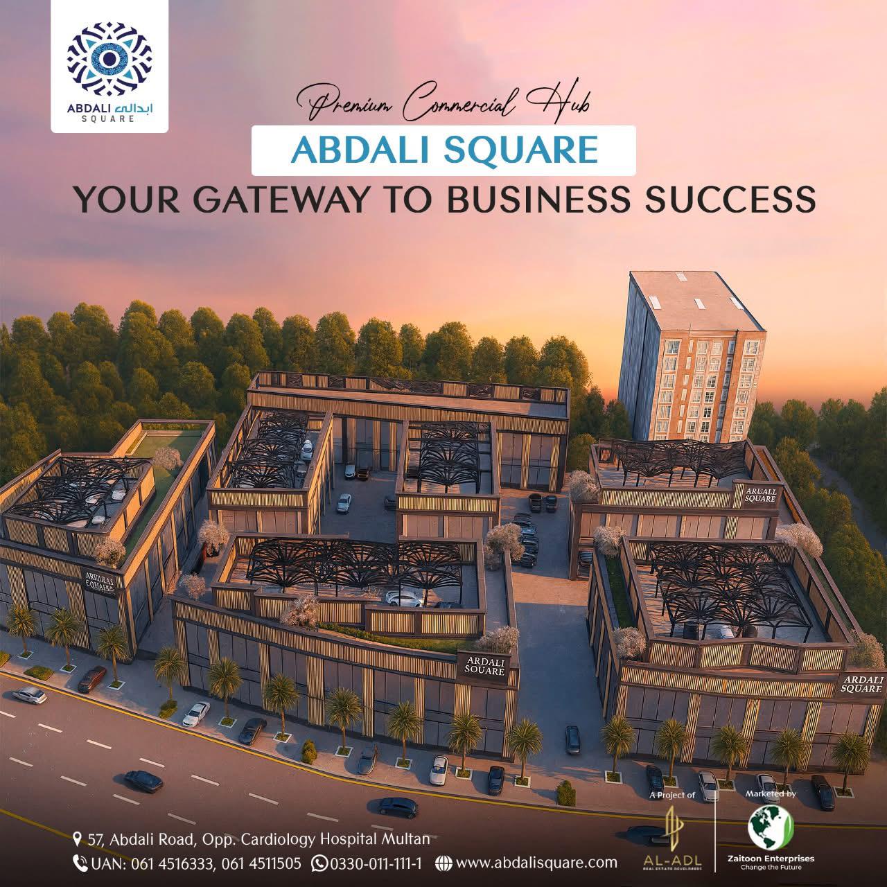 Abdali Square work 3